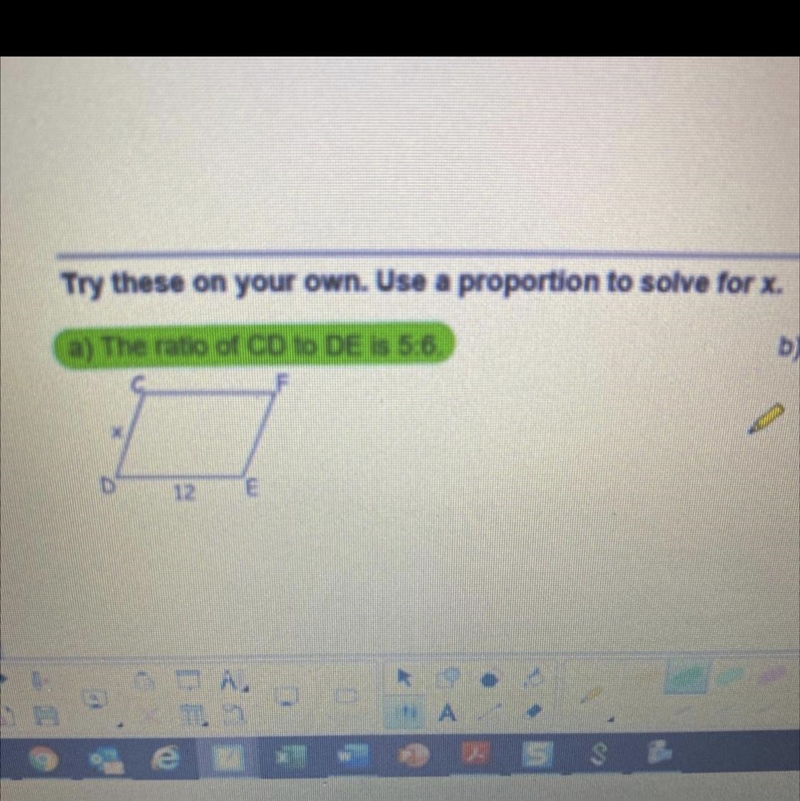 What is the value of x HELP ME PLEASE-example-1