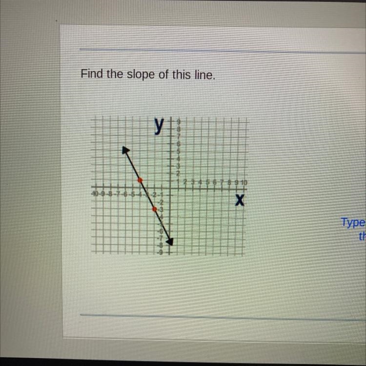 Find the slope of this line-example-1