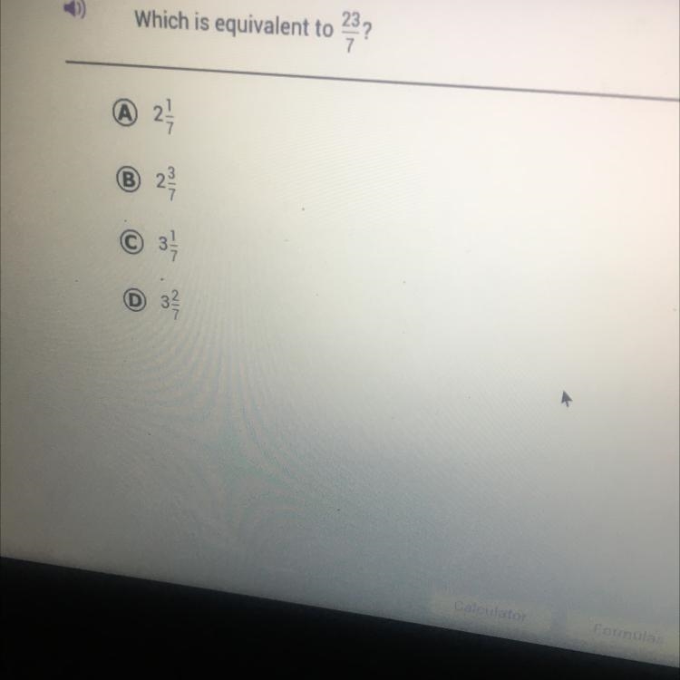 Which is equivalent to 23? A A 2 B N 2 D IN-example-1