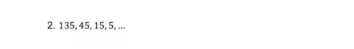 Tell whether the following is geometric or not, if geometric find r — hi can someone-example-1