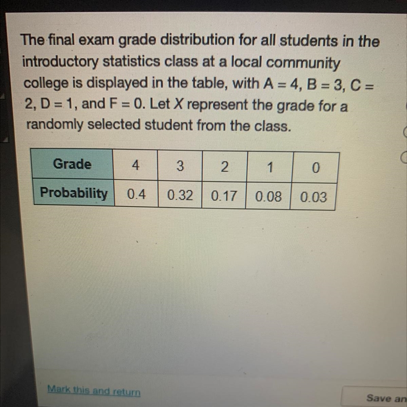 What is the mean of the distribution-example-1