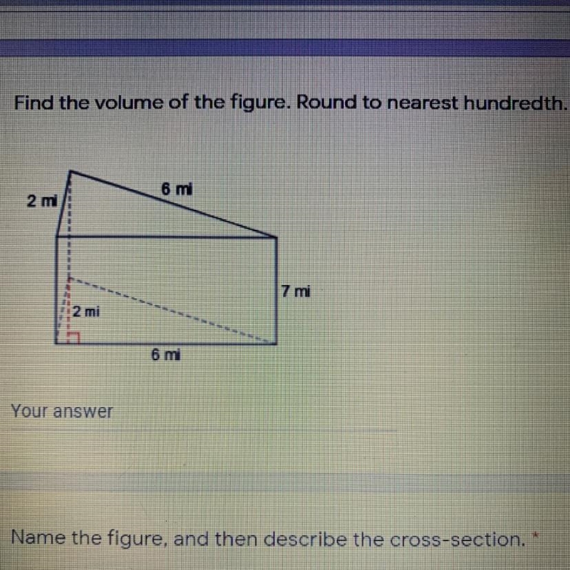 Find the volume of the figure. Round to nearest hundredth. *-example-1