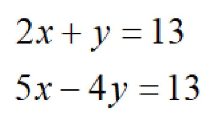 Simultaneous Equation-example-1