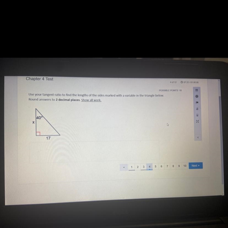 Help me find length of missing side-example-1