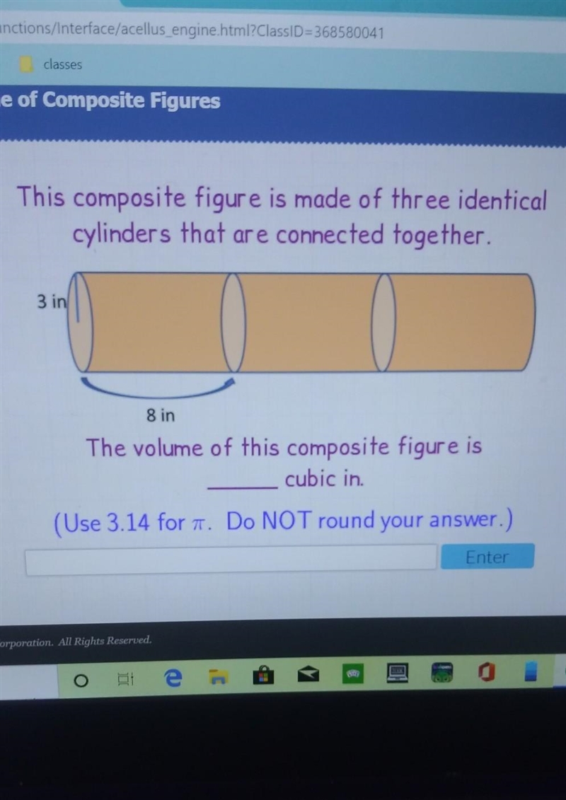 What's the volume of this composite fuigure.​-example-1