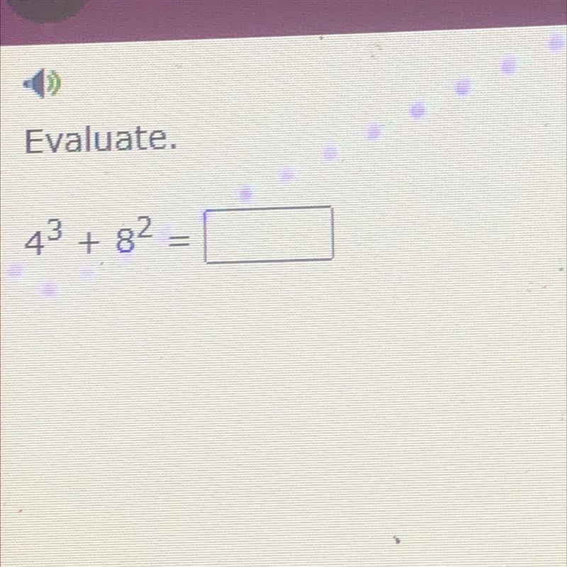 What is 4 to the third power plus 8 to the second power-example-1