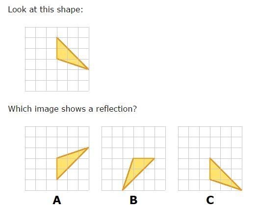 Which image shows a reflection ?-example-1