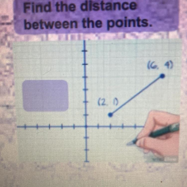 Find the distance between the points-example-1