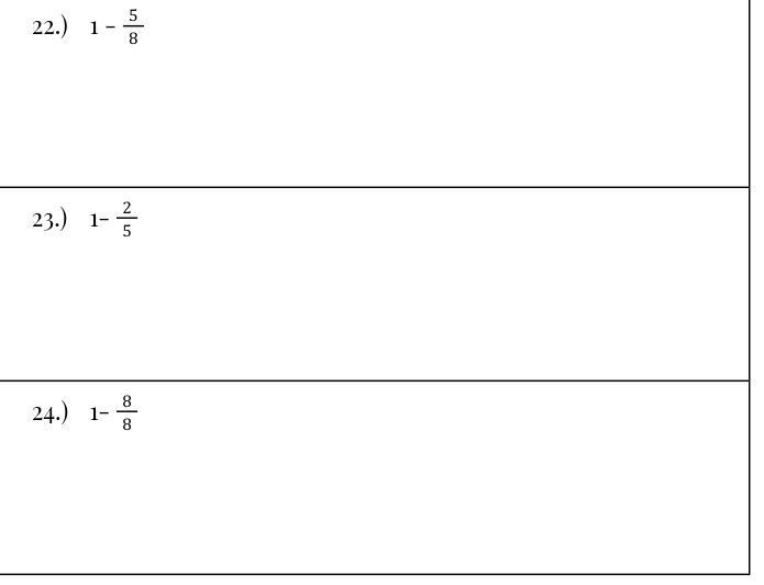 Subtract the following fractions.-example-1