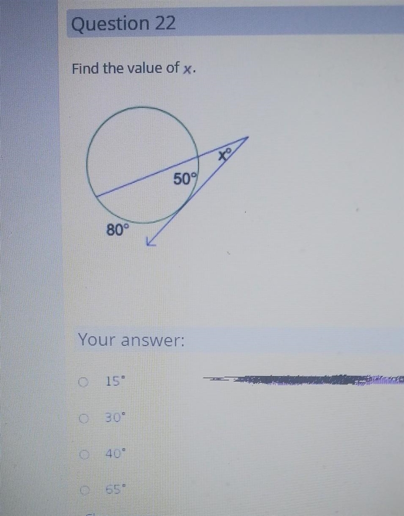 Can someone please help me find the value of X?​-example-1