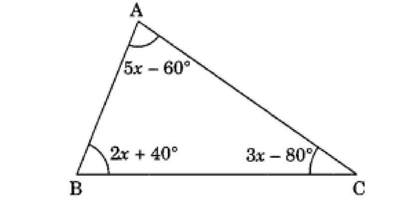 Find the measure of angle x in the figure.-example-1