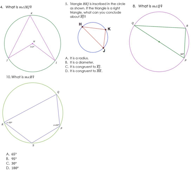 Can you solve any of these geometry problem?-example-1