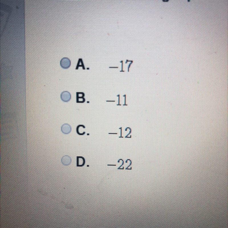 Solve the following equation for x. 3x - 9 = -42-example-1