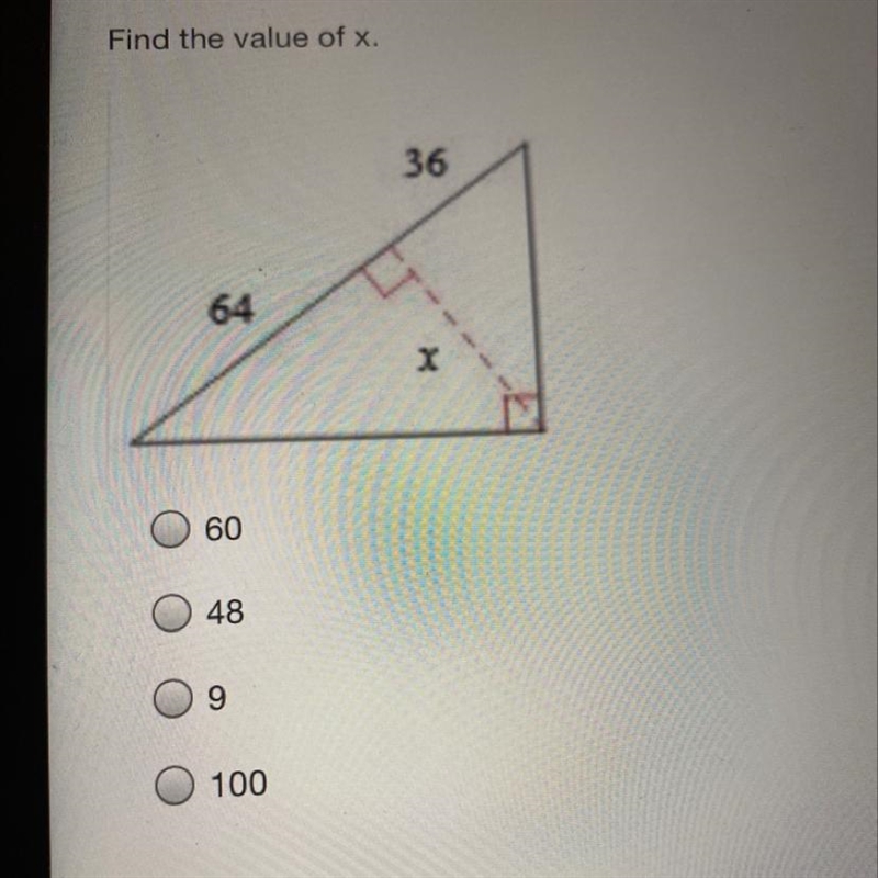 Find the value of x.-example-1