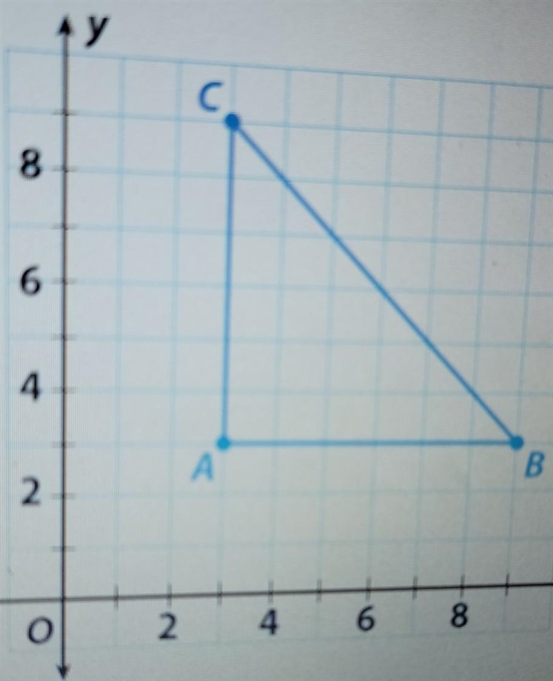 Please help If triangle ABC is dialted by a scale factor of 2 and the origin as it-example-1