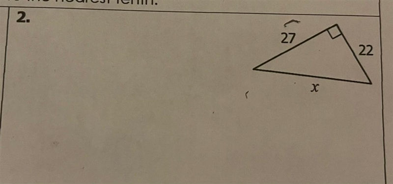 Find the value of x Look at the picture^^ Answer with work please I need help???-example-1