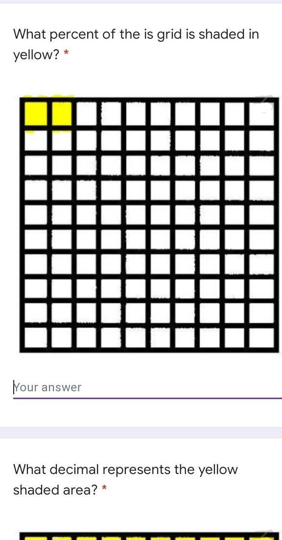 What percent of the grid is shaded ​-example-1