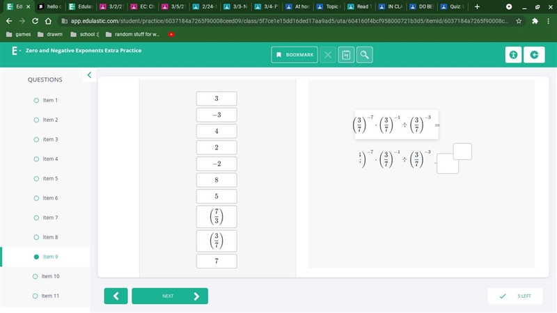 Hello can someone pls help me? its 8th grade math :] "simplify the expression-example-1