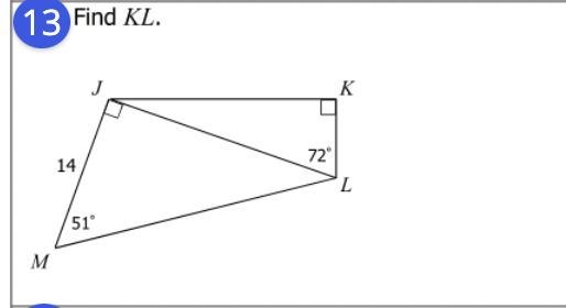 Find KL round to nearest tenth-example-1