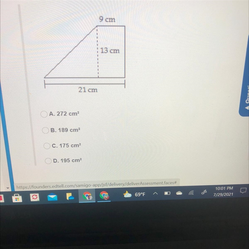 Solve/ Find the area….-example-1