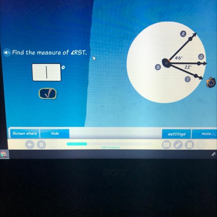 Find the measure of-example-1