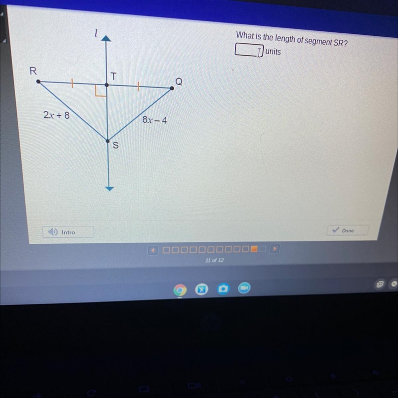 What is the length of segment SR?-example-1