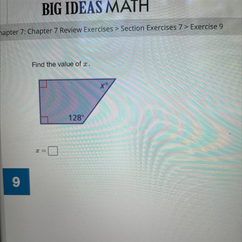 Find the value of x. (picture)-example-1