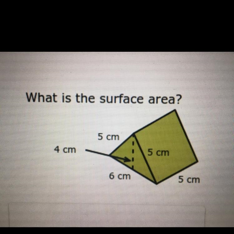 HELP: What is the surface area?-example-1