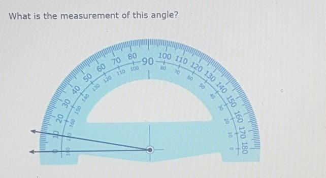 What is the measurement of this angle? __°​-example-1