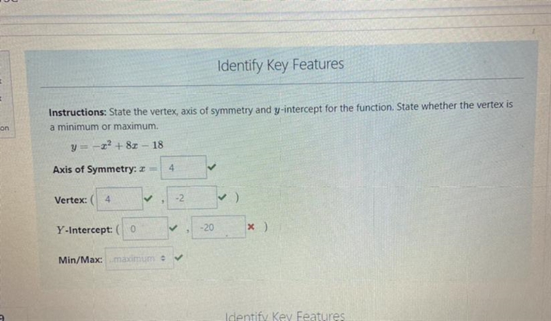 Please help me solve this guys I only need the y-intercept-example-1