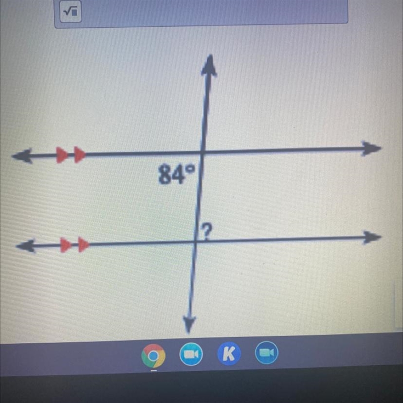 Angle Measurements 84 degree-example-1