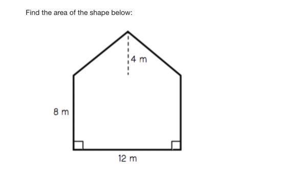 Find the area of the shape below:-example-1