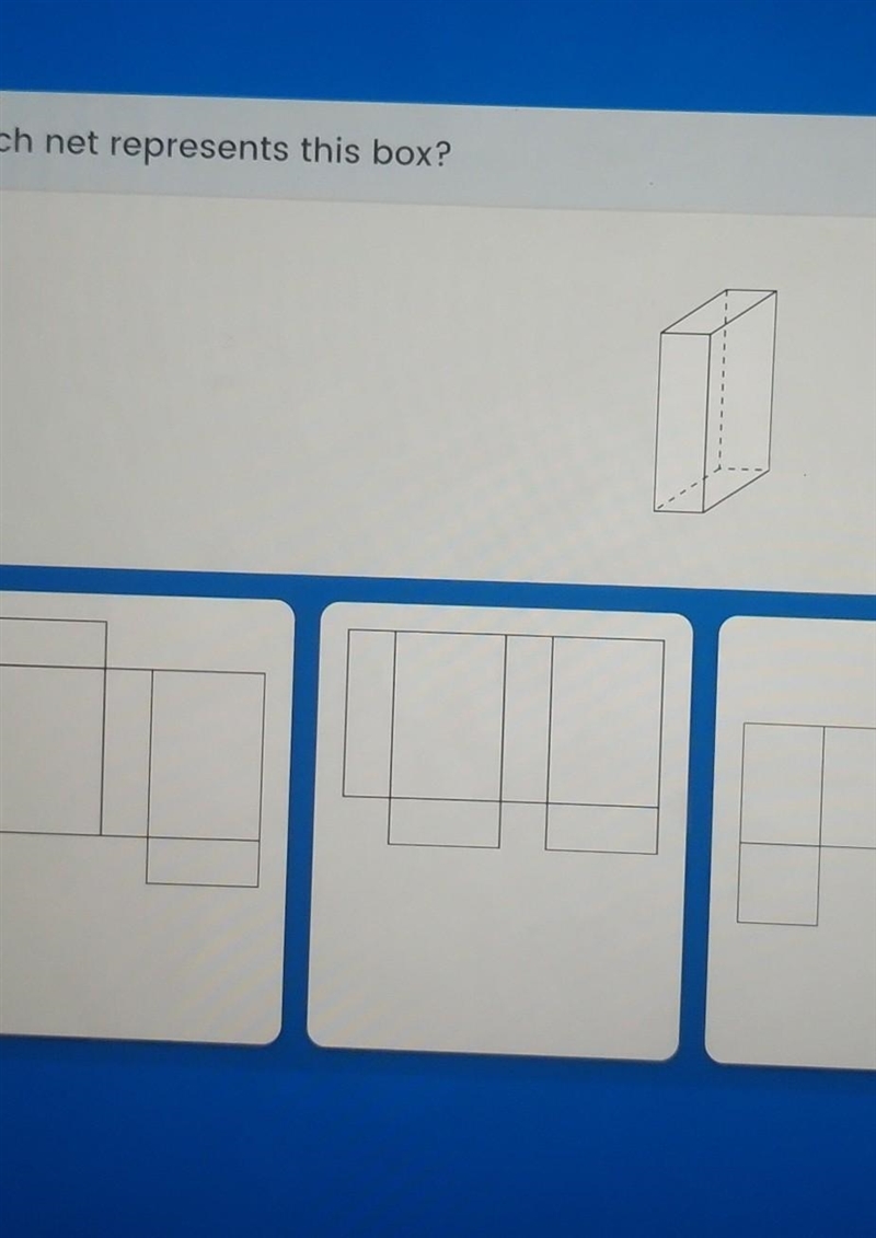 Which net represents this box?​-example-1