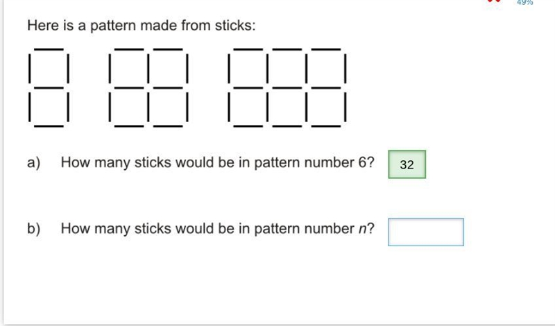 Hi i need help with the second questions i got the first one though :) thanks-example-1