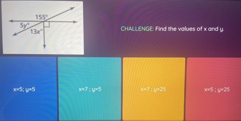 Find the values of x and y-example-1