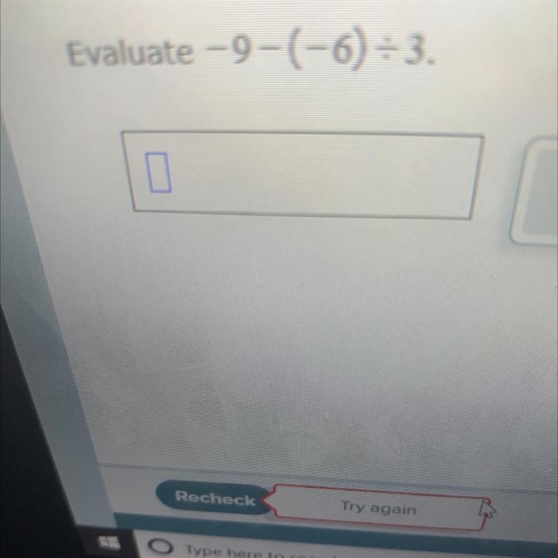 Evaluate-9-(-6)=3. Need help on question-example-1