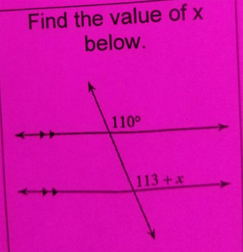 Find the value of x below​-example-1