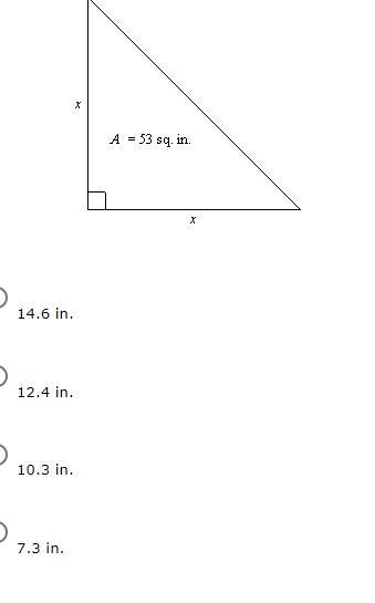 Find the value of x. If necessary, round to the nearest tenth.-example-1