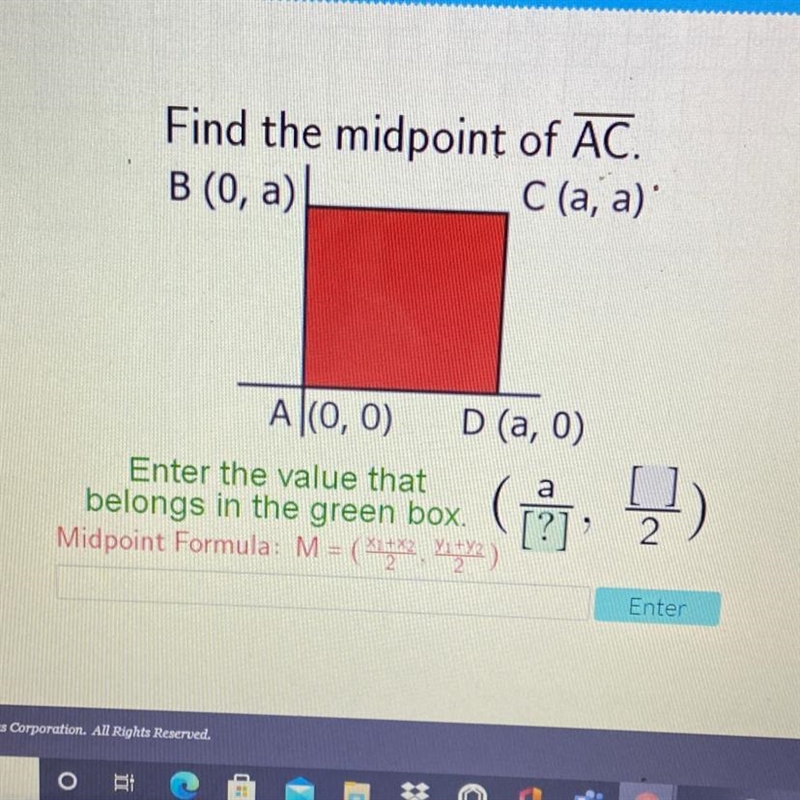 Find the midpoint of AC.-example-1