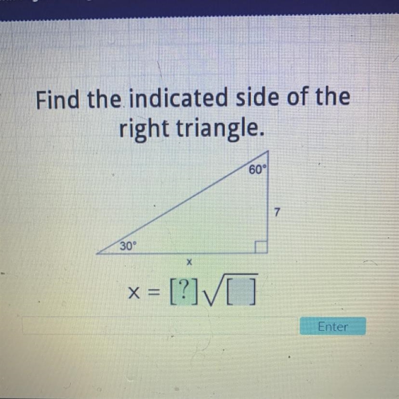 Find the indication of the right triangle-example-1