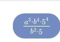 Can someone please show me how to do this, I know the answer is 125 a^3 b^2. The question-example-1