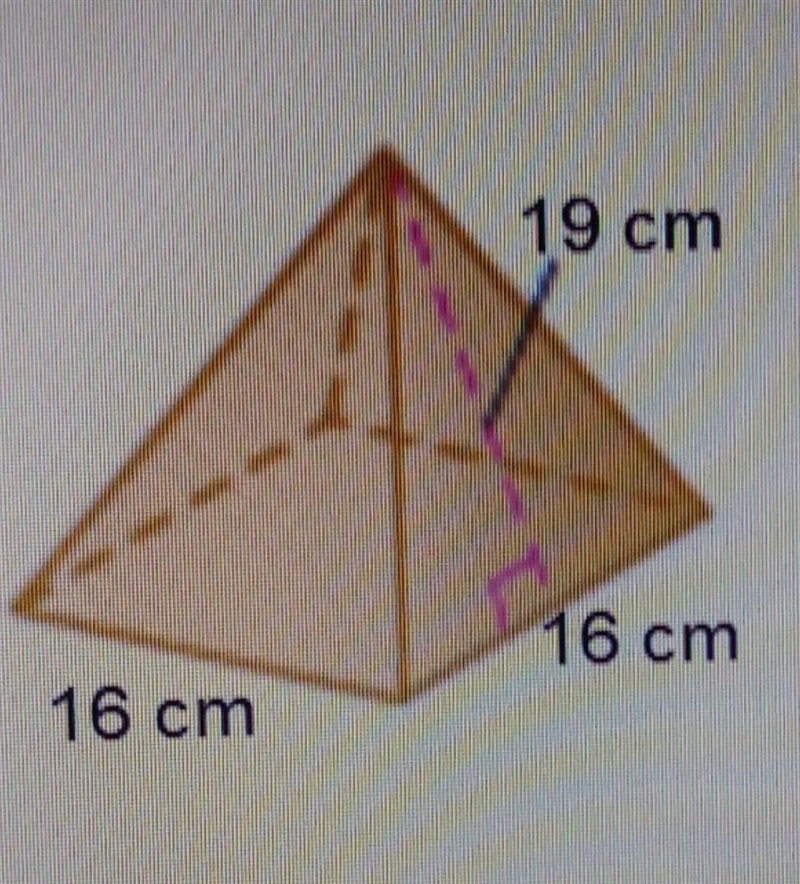 Find the surface area of the pyramid​-example-1