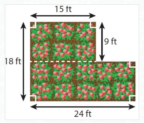 HELP PLEASE QUICKLY!!! NO LINKS PLSS!! 1. The garden of the hotel has a certain shape-example-1