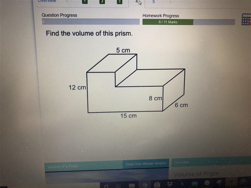 Find the volume of the prism-example-1