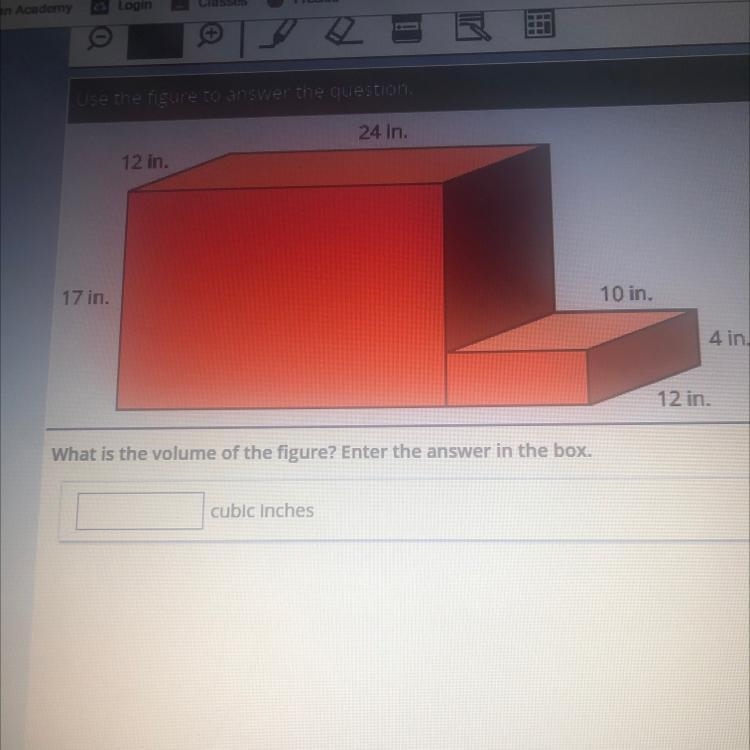 What is the volume of the figure-example-1