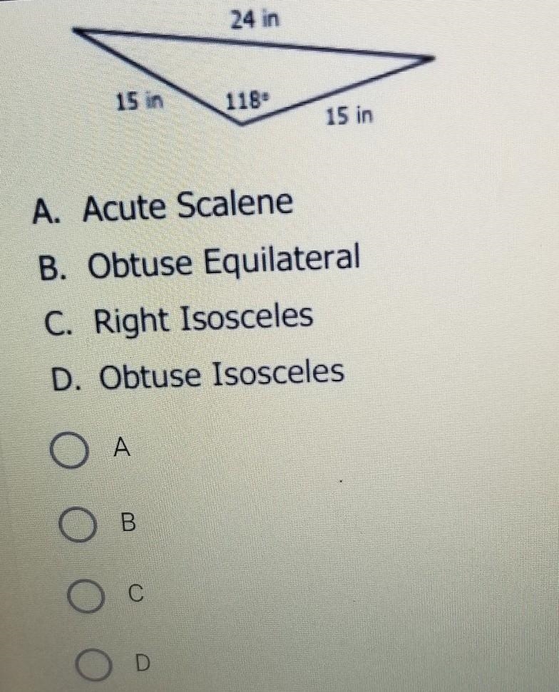 Classify the triangle by its sides and angles. ​-example-1