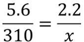 What does x equal? when rounded to the 10th place?-example-1