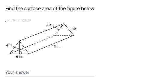 Find the surface area of the figure below-example-1