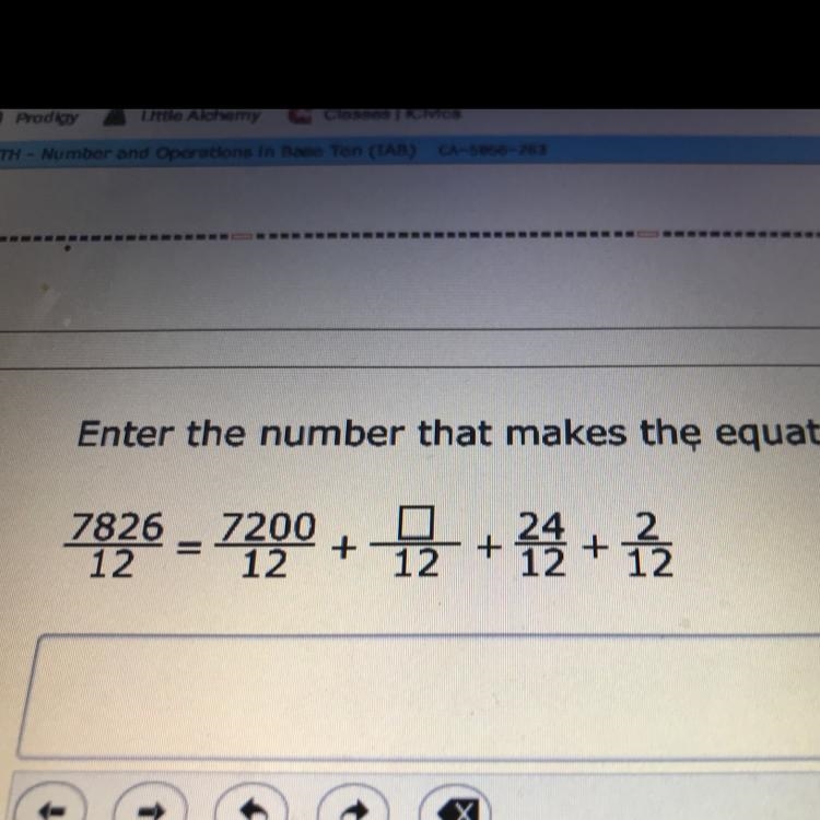 Enter the number that makes the equation true?-example-1