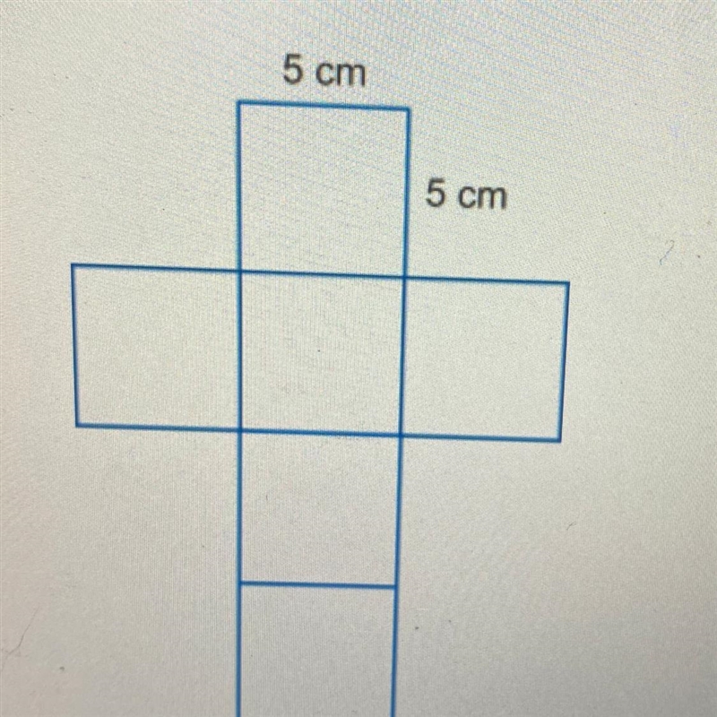 What is the surface area of the cube shown below-example-1